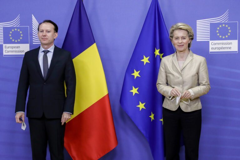 Ursula von der Leyen vine luni în România