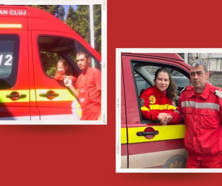 FOTO/ Așa tată, așa fată. Pasiunea se moștenește la ISU Cluj