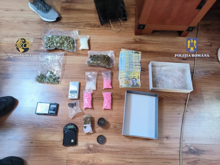 FOTO. Un traficant de droguri a fost prins în flagrant de polițiștii clujeni la Untold. Cu cât vindea drogurile