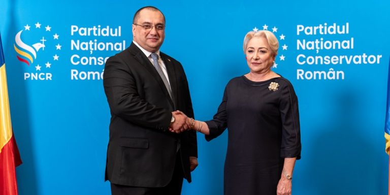 Viorica Dăncilă s-a alăturat Partidului Național Conservator Român