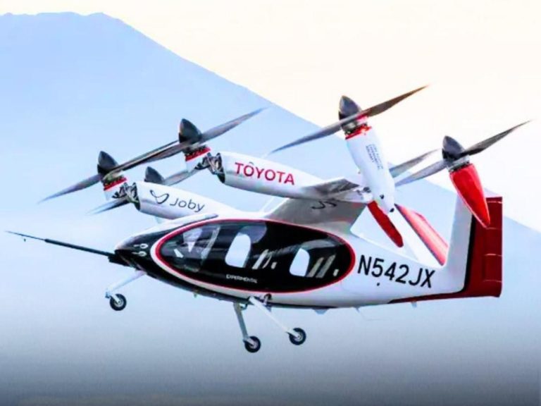 Toyota prezintă taxiul electric în parteneriat cu Joby Aviation