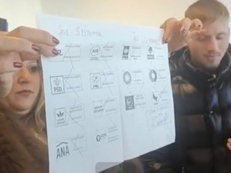 Poliția Capitalei investighează incidentul legat de filmarea buletinului de vot de către Diana Șoșoacă