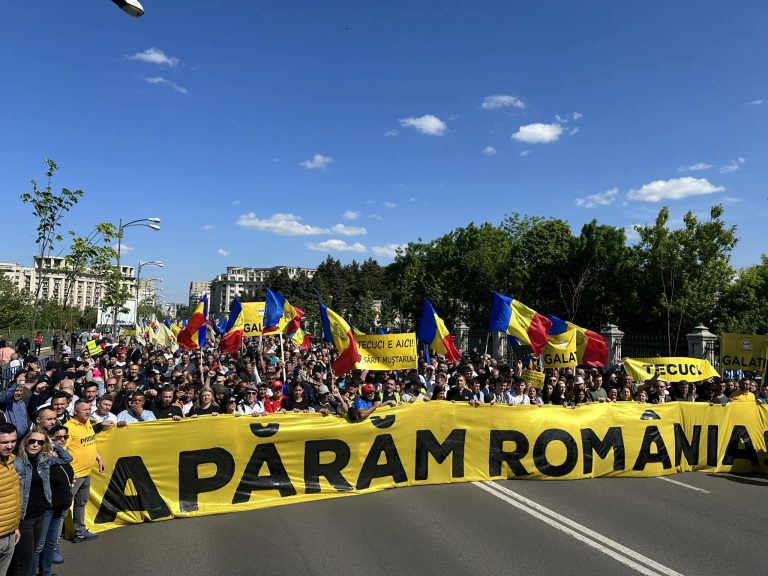 Miting pentru democrație în București: AUR Așteaptă peste 30.000 de participanți