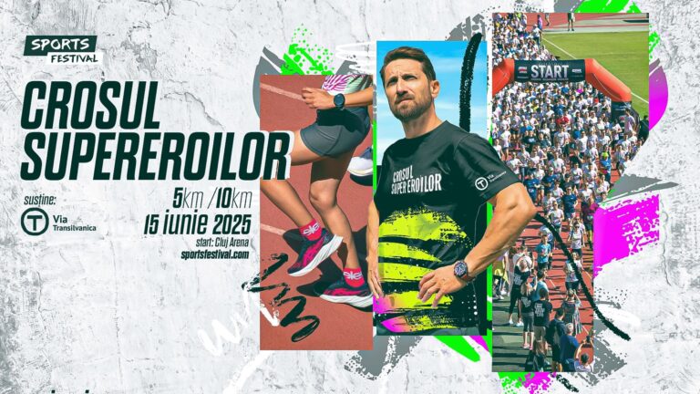 Crosul Supereroilor revine la Cluj în 2025: sport și solidaritate pentru Via Transilvanica