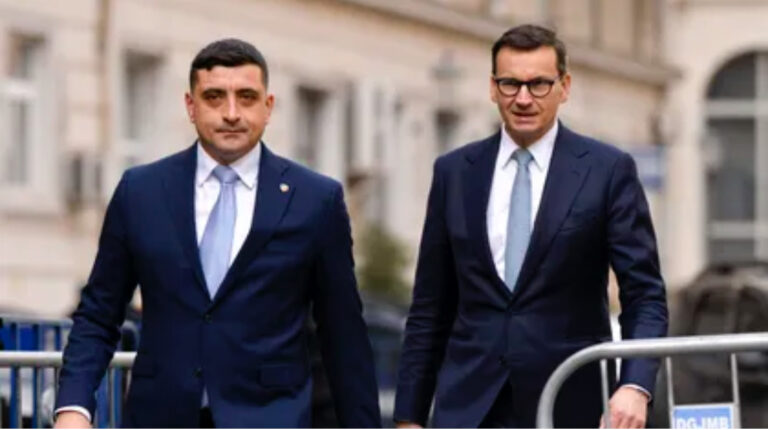 Fostul premier al Poloniei, alături de George Simion la BEC: „România trece printr-un moment foarte important”