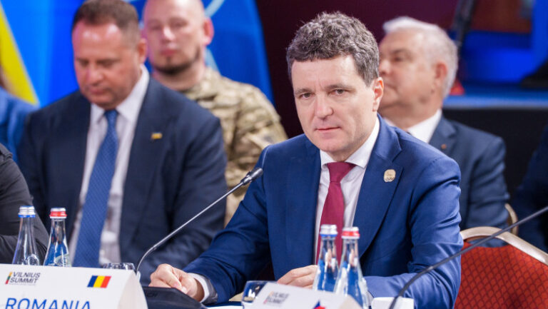 NICUȘOR DAN, DE LA VILNIUS: „România va continua sprijinul pentru Ucraina. Viitorul summit B9 va fi la București”