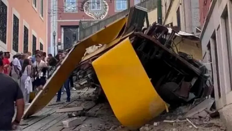 Tragedie în Lisabona: 17 morți și 21 de răniți după deraiera funicularului Glória. Portugalia a decretat zi de doliu național