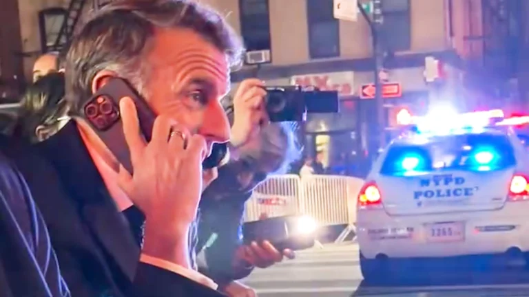 Macron, blocat în New York din cauza coloanei lui Trump. Emmanuel Macron l-a sunat pe Donald Trump