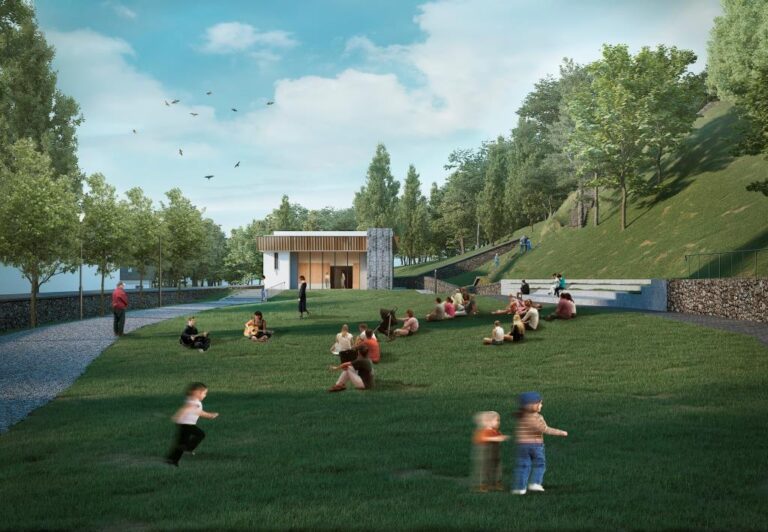 FOTO/ Cinci milioane de euro, puse la bătaie de CJ Cluj pentru restaurarea parcului și împrejumuirii Muzeului ”Goga” de la Ciucea