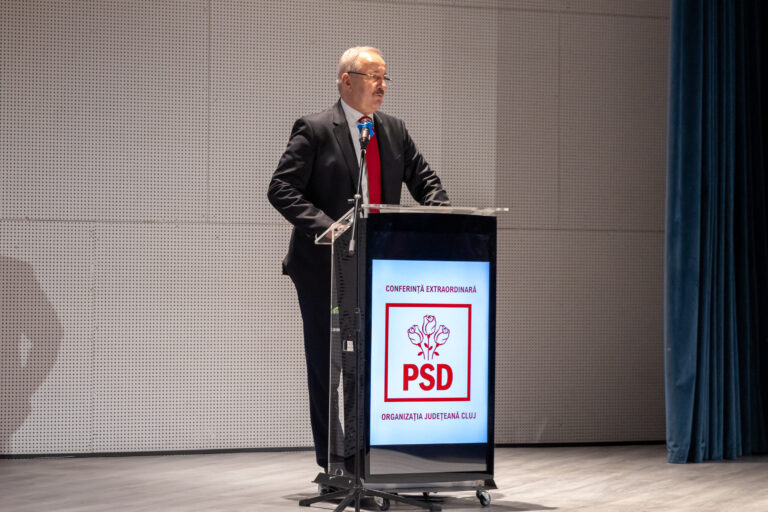 Eurodeputatul Vasile Dîncu, candidat pentru o funcție de vicepreședinte al PSD. Deciziile Conferinței Extraordinare a PSD Cluj