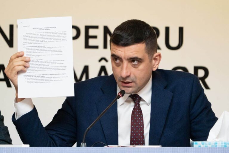 AUR lansează manifestul „Opoziție totală – Opoziție națională” și cere alegeri parlamentare anticipate
