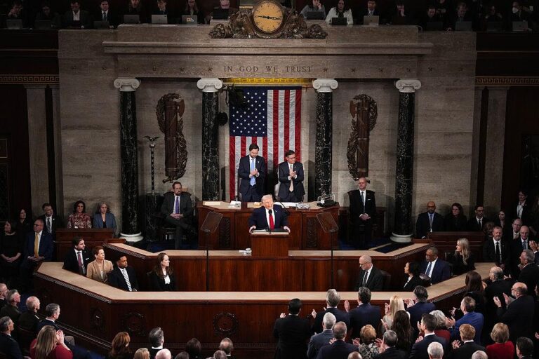 Trump susține cel mai lung discurs despre Starea Uniunii: „America trăiește o epocă de aur”