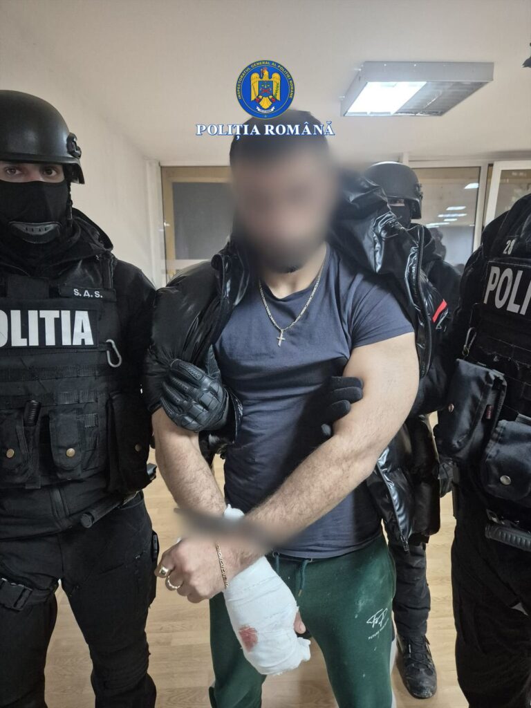 INTERVENȚIE FULGER! Polițiștii clujeni au pus mâna pe suspectul de omor în timp record