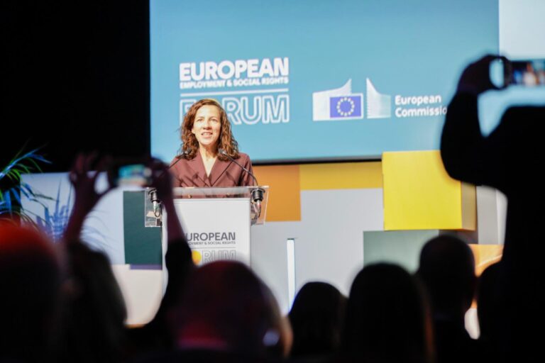 Comisarul European Roxana Mînzatu anunță participanți de top la Forumul European pentru Muncă și Drepturi Sociale: von der Leyen, Kompany și Letta vor fi prezenți la eveniment