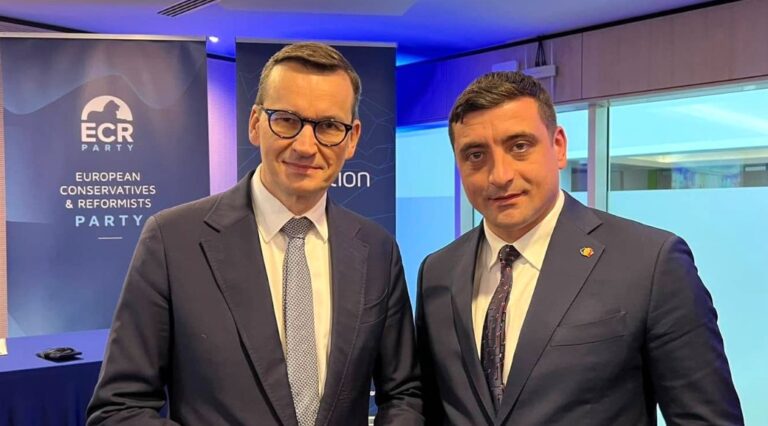 George Simion, reconfirmat vicepreședinte al partidului european al Giorgiei Meloni
