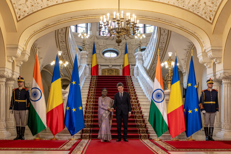 A doua zi a vizitei președintei Indiei în România: Droupadi Murmu participă alături de Nicușor Dan la Romania – India Business Forum