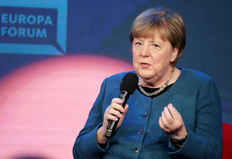 Angela Merkel, față în față cu Nicușor Dan, marți, la Palatul Cotroceni