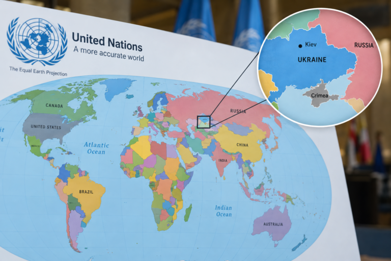 Scandal diplomatic după noua hartă susținută de ONU. Ucraina protestează pentru Crimeea, Oana Țoiu: „Crimeea este în Ucraina”